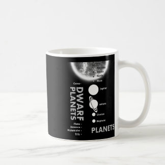 Taza De Café Sistema solar - Planetas enanos entregan camiseta