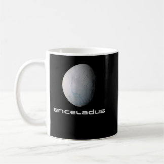 Taza De Café Sistema Solar Saturno Moon Enceladus Astronomía Es