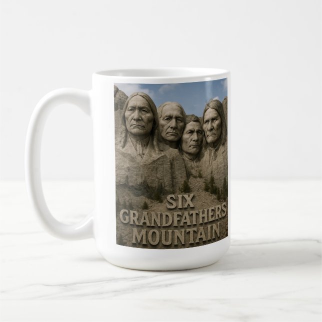 Taza De Café Six Grandfathers (Izquierda)