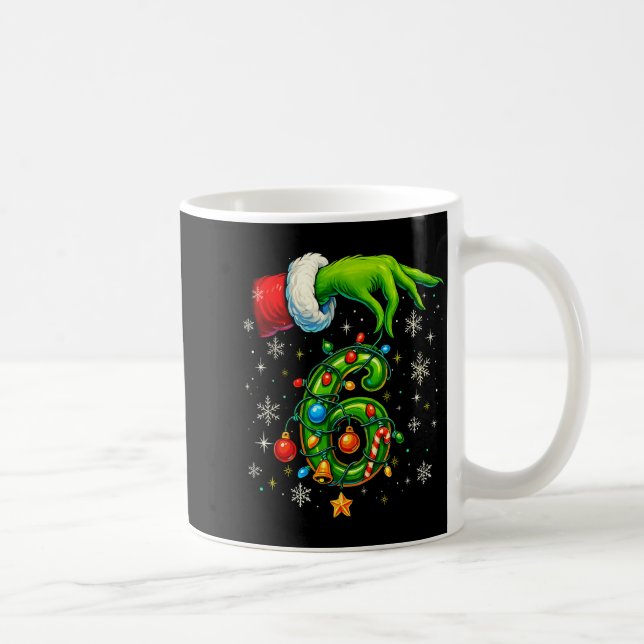 Taza De Café Six Seven 67 Meme Funny Christmas Couple Matching  (Derecha)