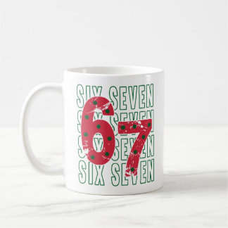 Taza De Café Six Seven 6 7 Funny Meme Mug