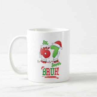 Taza De Café Six Seven Meme Christmas Teen Mug