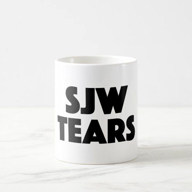 Taza De Café SJW rasga el copo de nieve del Special del (Centro)