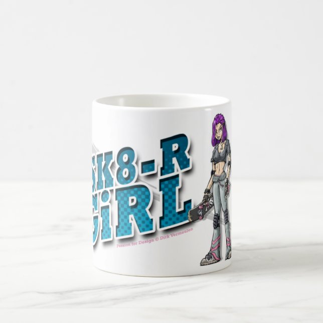 Taza De Café SK8-R GiRL Mug White (Centro)