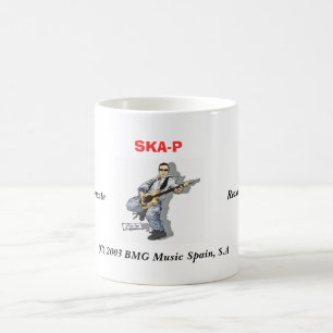 Taza De Café SKA-P, SKAndalosamente Revolucionarios