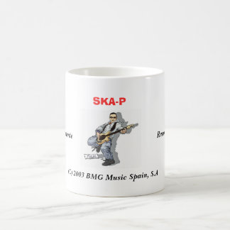 Taza De Café SKA-P, SKAndalosamente Revolucionarios