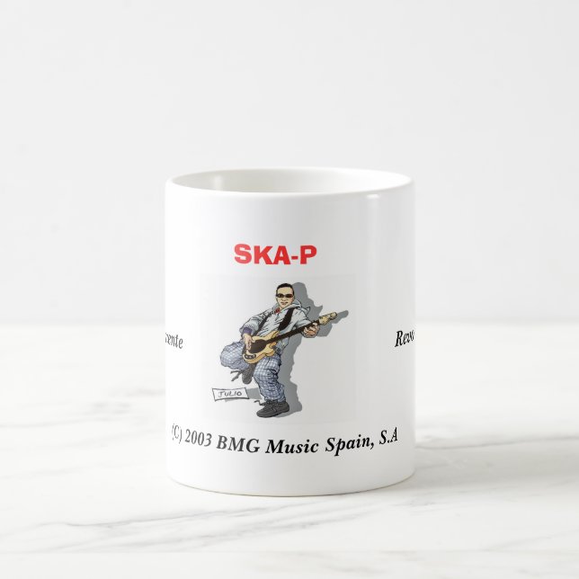Taza De Café SKA-P, SKAndalosamente Revolucionarios (Centro)