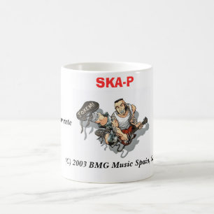 Taza De Café SKA-P, SKAndalosamente Revolucionarios