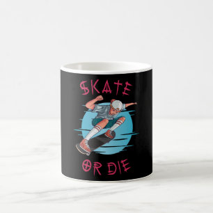 Taza De Café Skate o muere Skateboard Boy