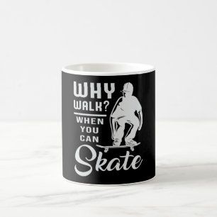Taza De Café Skate Skate Kickflip Skater Skate Gift Idea