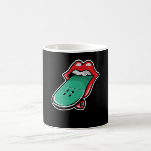 Taza De Café Skateboard Rolling
