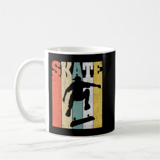 Taza De Café Skateboarder Regalo Skateboard Retro Vintage 3