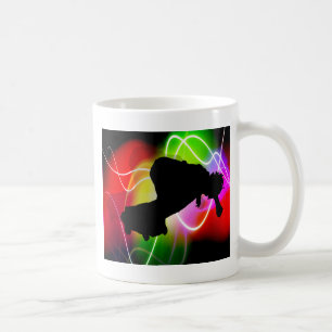 Taza De Café Skater eléctrico del espectro