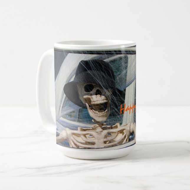 Taza De Café Skeleton (Anverso izquierdo)