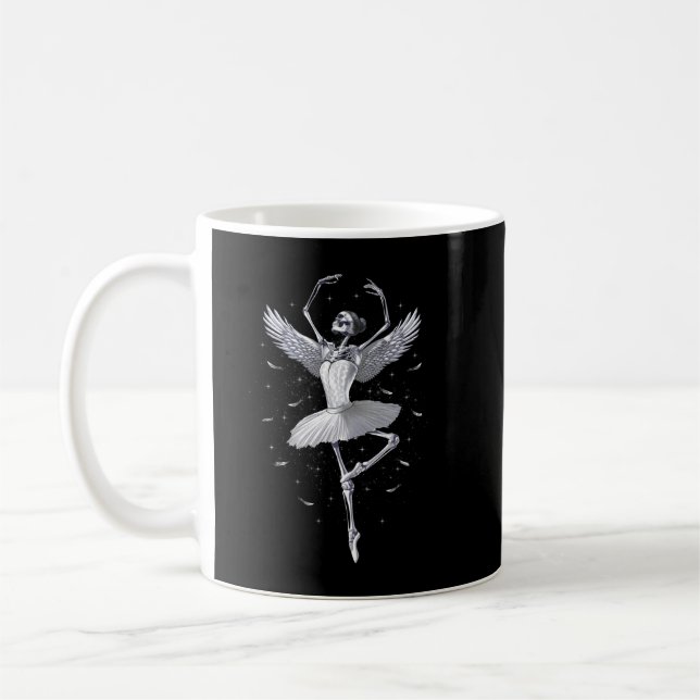 Taza De Café Skeleton Ballerina (Izquierda)