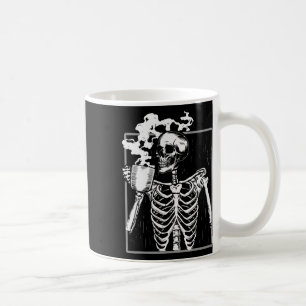 Taza De Café Skeleton Beber café Hombres Fun Skull Hombres Muje
