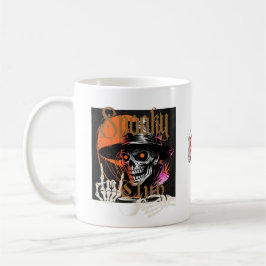 Taza De Café Skeleton Couple Enjoying Coffee