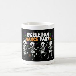 Taza De Café Skeleton Dance Fiesta Halloween Funny Spooky