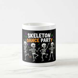Taza De Café Skeleton Dance Fiesta Halloween Funny Spooky