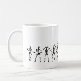 Taza De Café Skeleton Dancing Halloween Mug