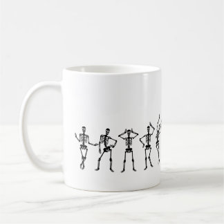 Taza De Café Skeleton Dancing Halloween Mug