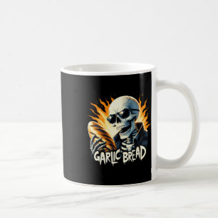 Taza De Café Skeleton de Garlic Bread Halloween Kery Ker Bread