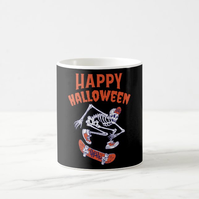 Taza De Café Skeleton de Halloween (Centro)