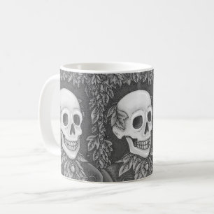 TAZA DE CAFÉ SKELETON GENTLEMAN GÓTICO, HALLOWECLSSIC MUG