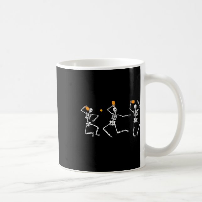 Taza De Café Skeleton Halloween (Derecha)