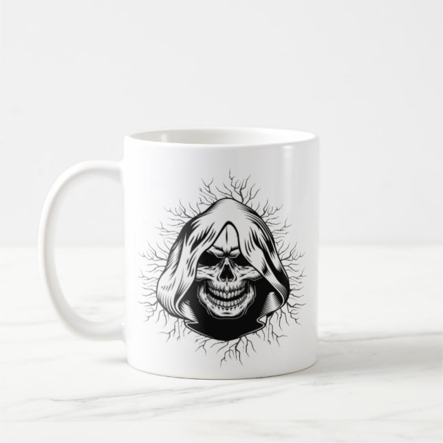 Taza De Café Skeleton Halloween (Izquierda)