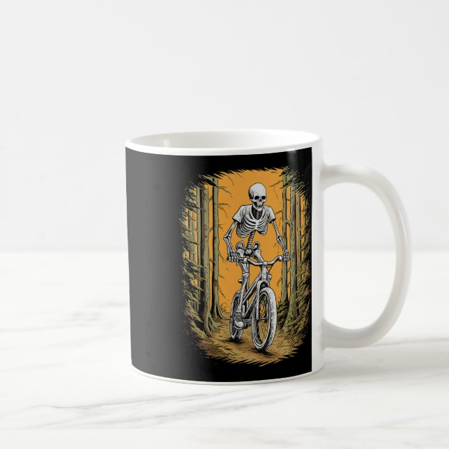 Taza De Café Skeleton Halloween (Derecha)