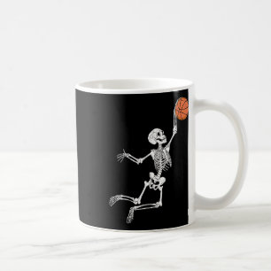 Taza De Café Skeleton Halloween Player Catcher Mens Boys Kids