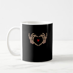 Taza De Café Skeleton Hands Women Skeleton Hands Halloween