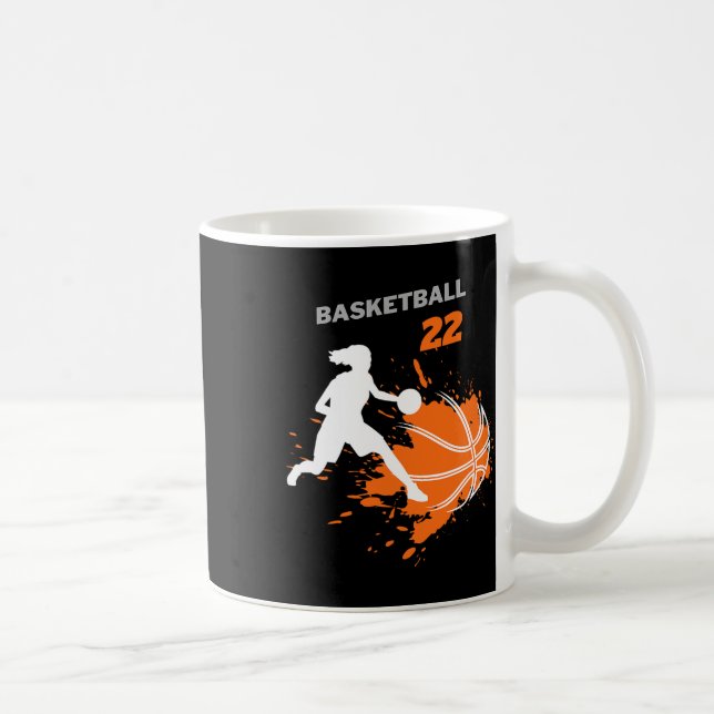 Taza De Café Sketll Fever Women's Sketll Team Number 22  (Derecha)