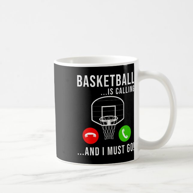Taza De Café Sketll Is Calling - Sketll Funny Sketll Player  (Derecha)