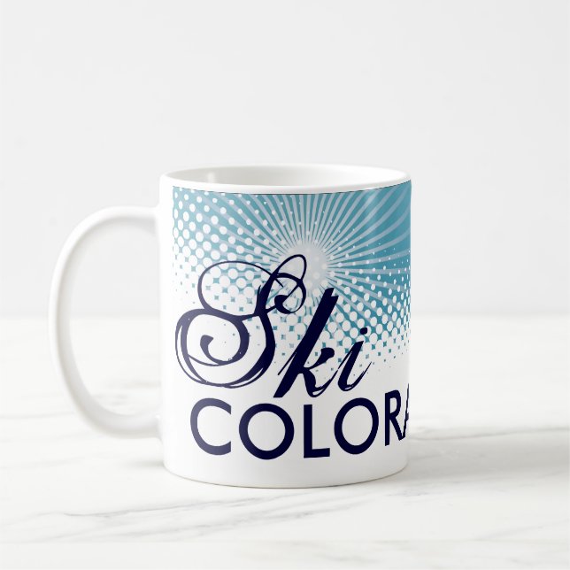 Taza De Café ski colorado (Izquierda)