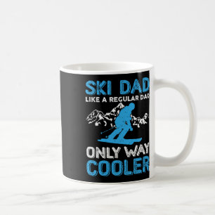 Taza De Café Ski Dad Divertido regalo para esquiar en invierno