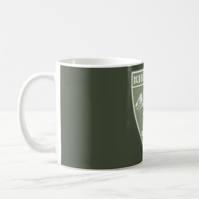 Taza De Café Ski Kirkwood California (Izquierda)