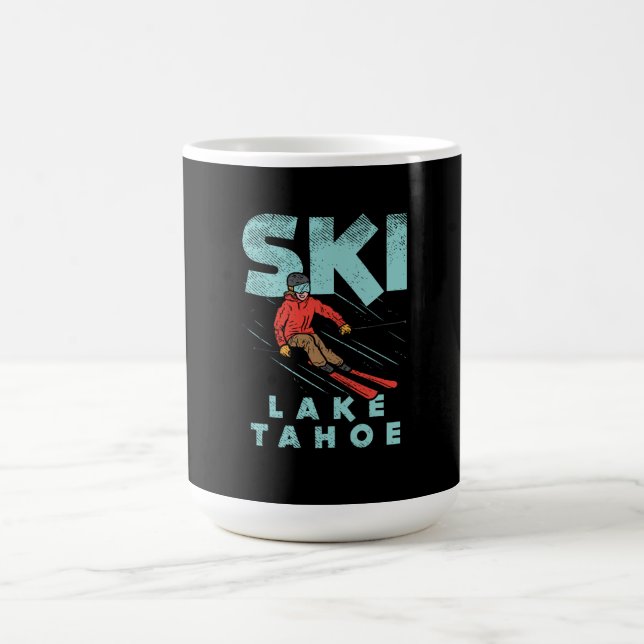 Taza De Café Ski Lake Tahoe (Centro)
