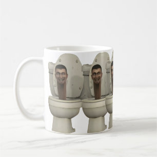 Taza De Café Skibid Toilet Funny Mug regalo de cumpleaños para