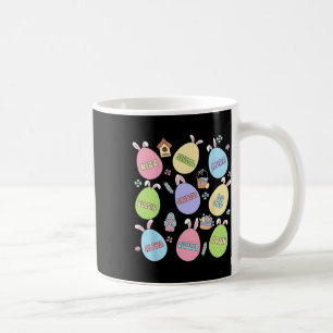 Taza De Café Skibidi Easter Day Egg Hunt Funny No Cap Rizz Meme