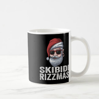 Taza De Café Skibidi Rizzmas Navidades Santa Merry Rizz Mas Xma