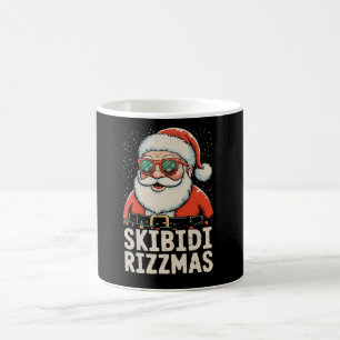 Taza De Café Skibidi Rizzmas Santa Rizz Navidad Xmas Fiesta