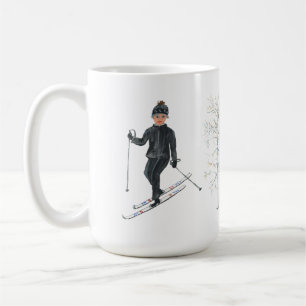 Taza De Café sking themed mug