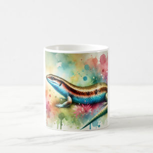 Taza De Café Skink in Serene Watercolor 080824AREF150 - Waterco