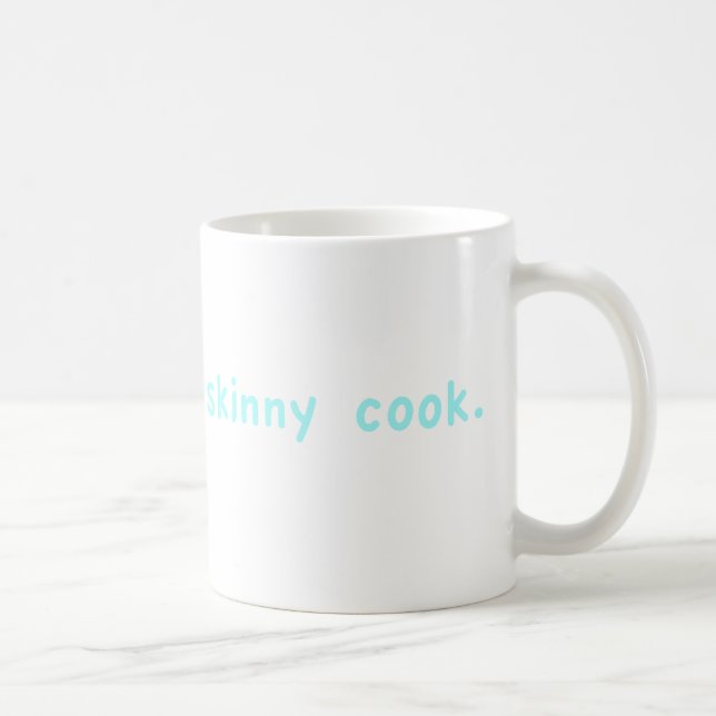 Taza De Café Skinny Cook Blue (Derecha)