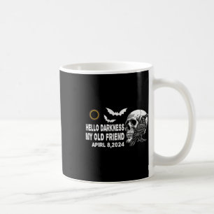 Taza De Café Skull Crow Hello Darkness My Old Friar Ecli