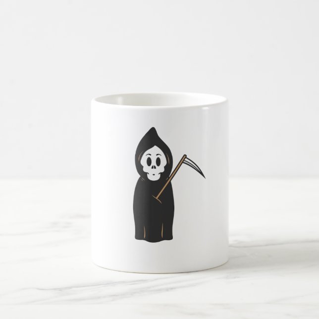 Taza De Café Skull Grimreaper (Centro)