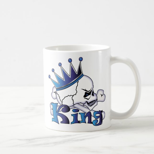Taza De Café Skull King (Derecha)