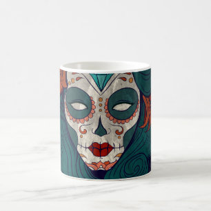 Taza De Café Skull Ladies